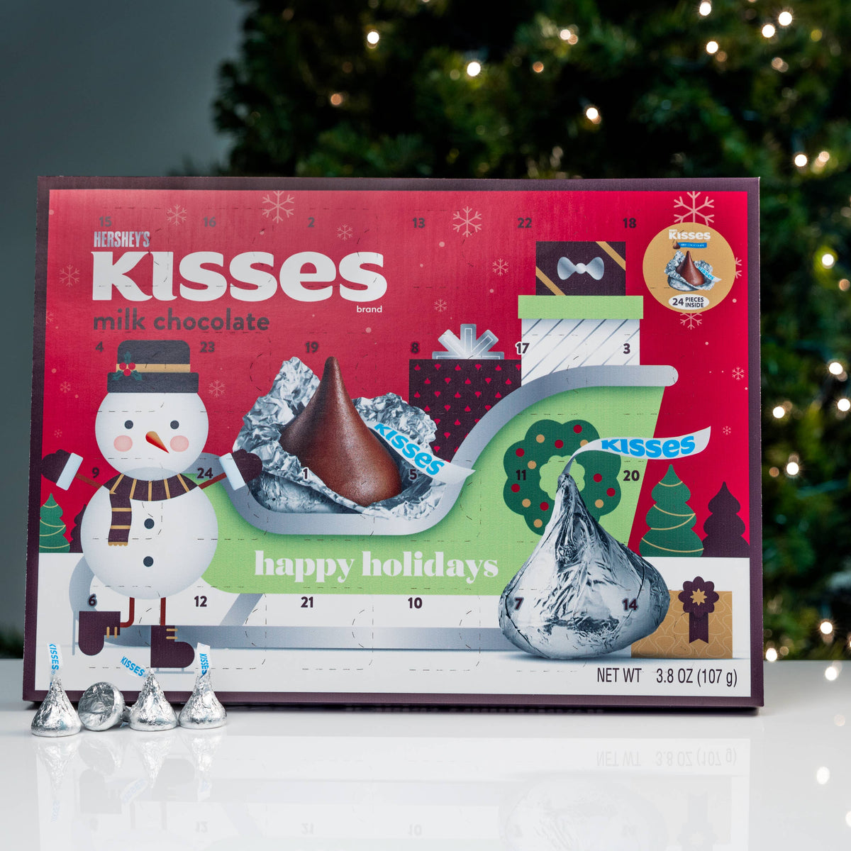 Hershey's Kisses Advent Calendar Creative Carpentry of Maine