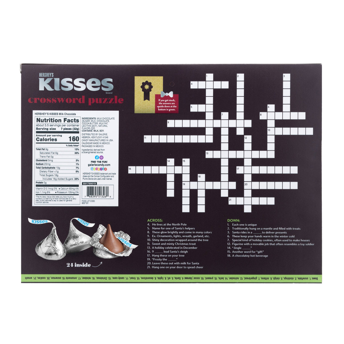 Hershey's Kisses Advent Calendar Creative Carpentry of Maine
