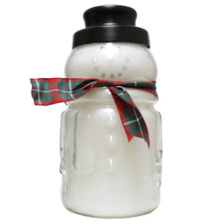 30oz Welcome Wreath Large Snowman Candle