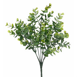 13" Eucalyptus Bush x 7 - Fs Green