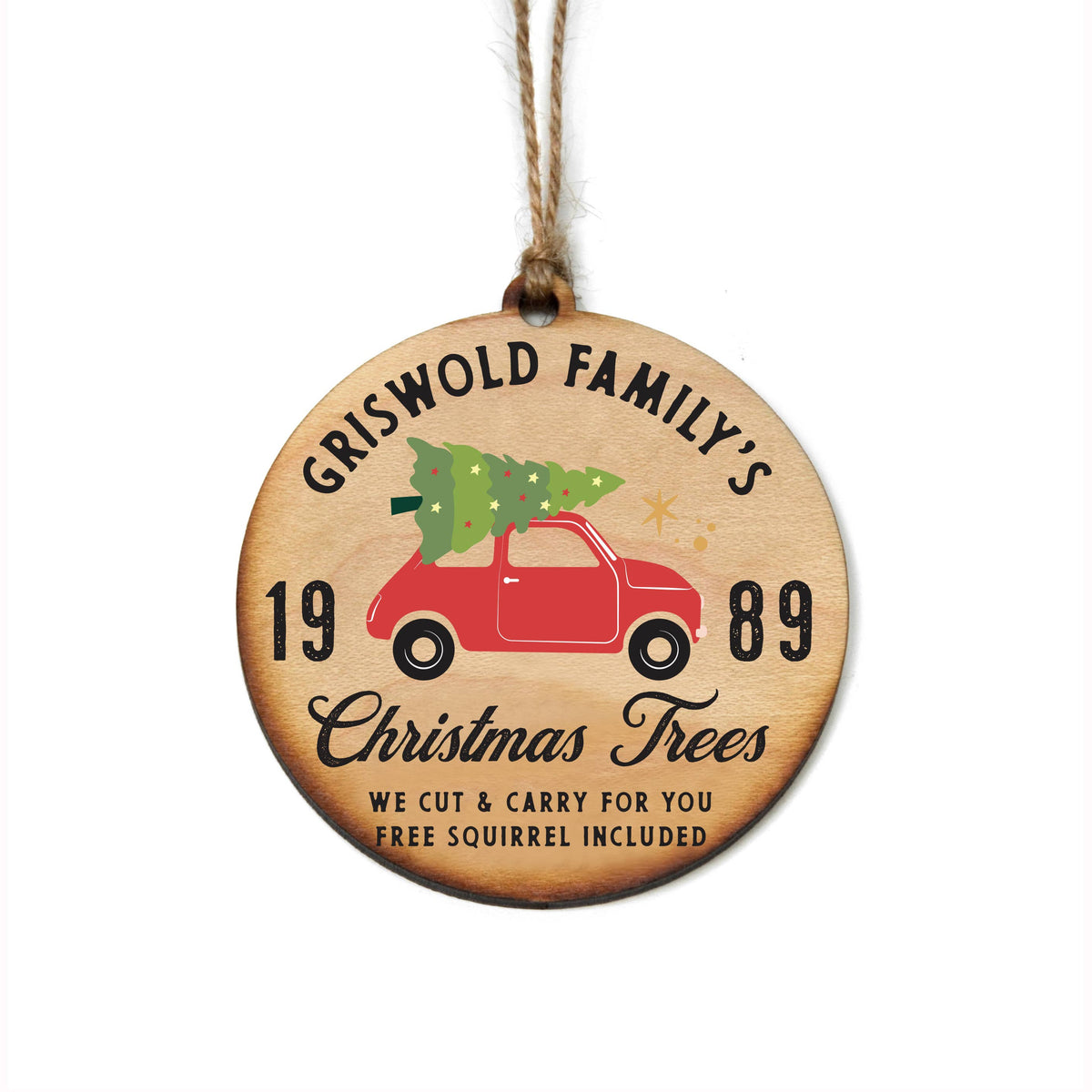 Griswold Christmas Tree Holiday Ornaments Christmas Decor Creative