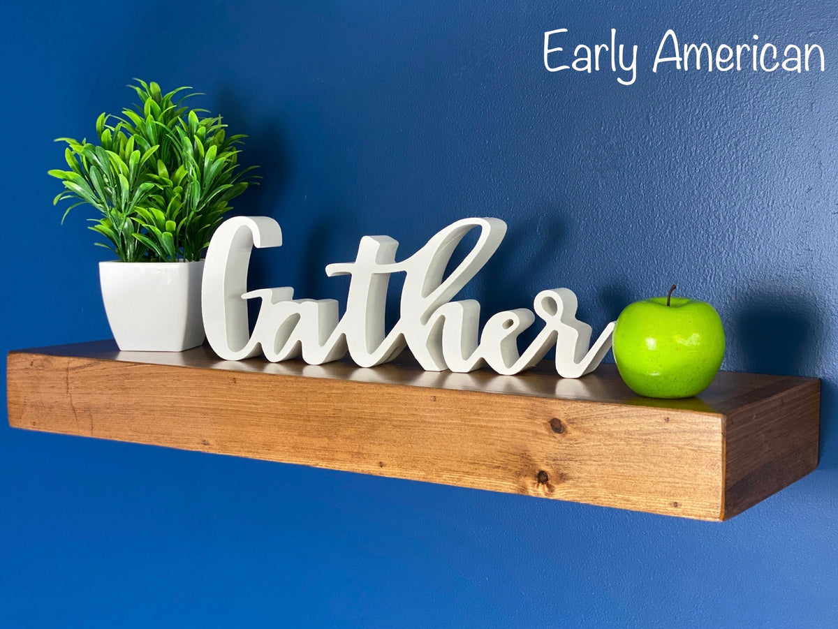 Early American Floating Shelves Creative Carpentry of Maine