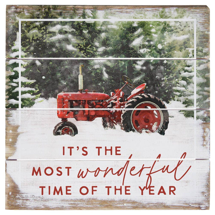 Christmas Tractor - Perfect Pallet Petites: 6