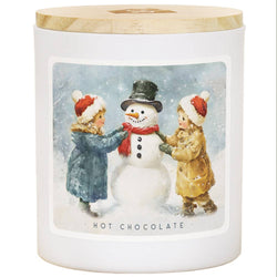 Building Snowman Art - HOT - Candles