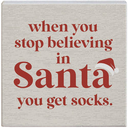 Stop Believing Santa - Small Talk Square