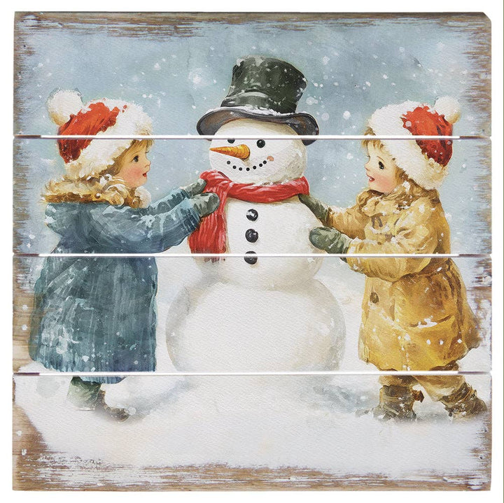 Building Snowman Scene - Perfect Pallet Petites: 6