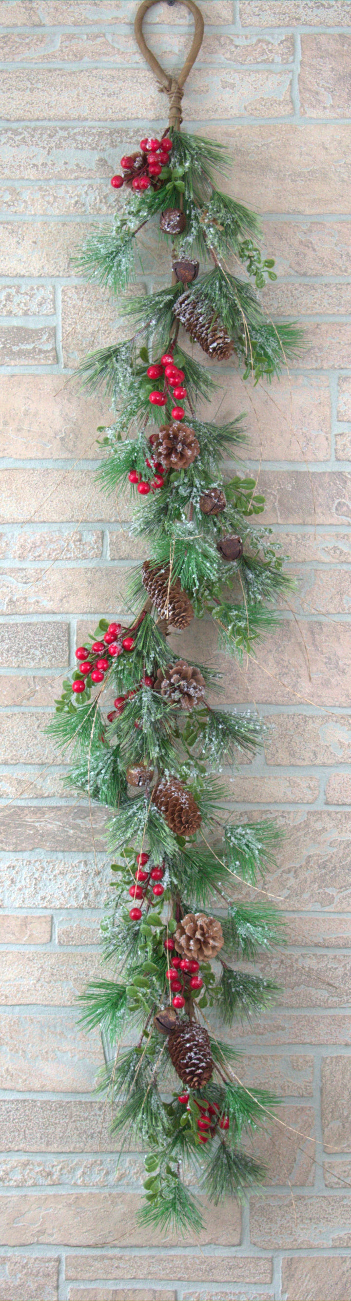 Rusty Bells 4ft Garland