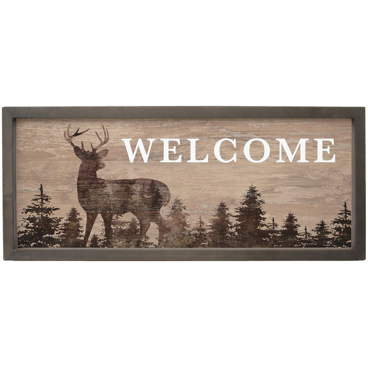 Welcome Wood Deer - Farmhouse Frames