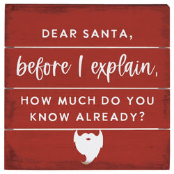 Know Already Beard - Perfect Pallet Petites: 6" x 6" x 1"