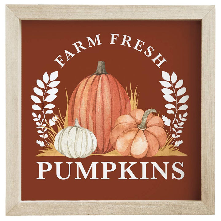 Farm Fresh Pumpkins - Rustic Frames: 10