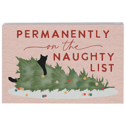 Permanently Naughty - Small Talk Rectangle