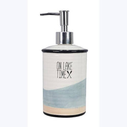 Ceramic Lake Vibe Lotion Dispenser Lodge/ Woodland