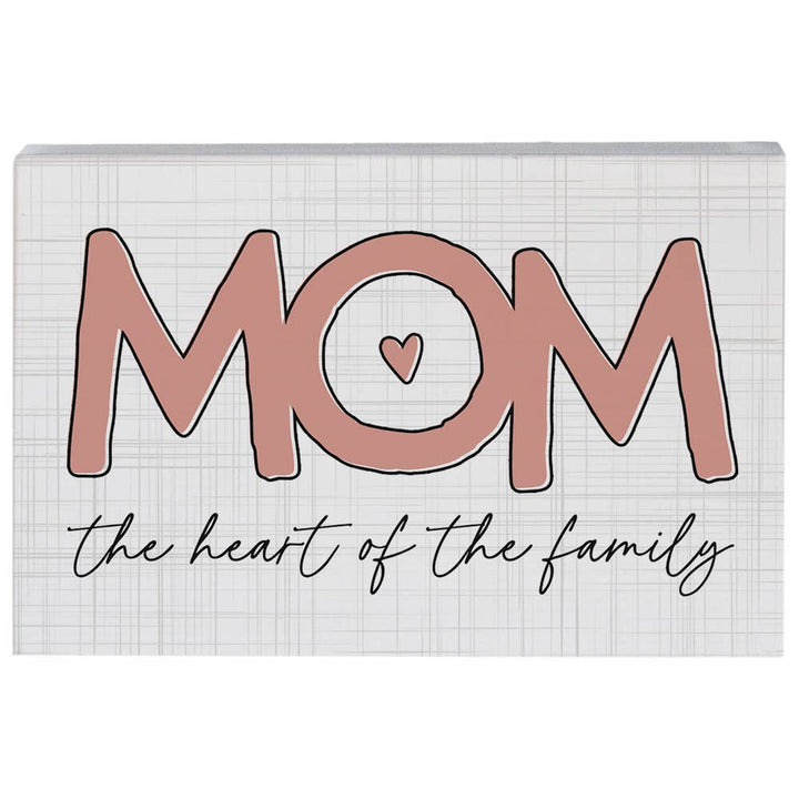 Mom Heart Of Family - Small Talk Rectangle