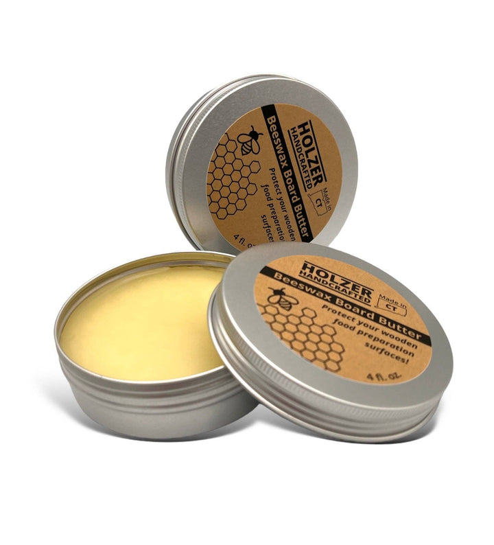 Beeswax Board Butter Cutting Board Maintenance - 4 oz. Tin