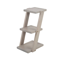 13"H 3-Tier Foldable Shelf - Grey