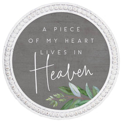 Piece Of My Heart - Beaded Art Round