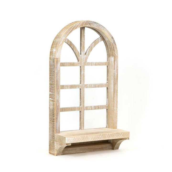 15819 - 10x17x4 wood frame w/shelf (WINDOW) ACCESSORIES