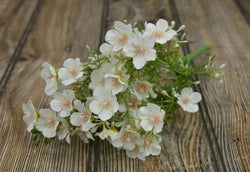 White Baby's Breath Pick 14in