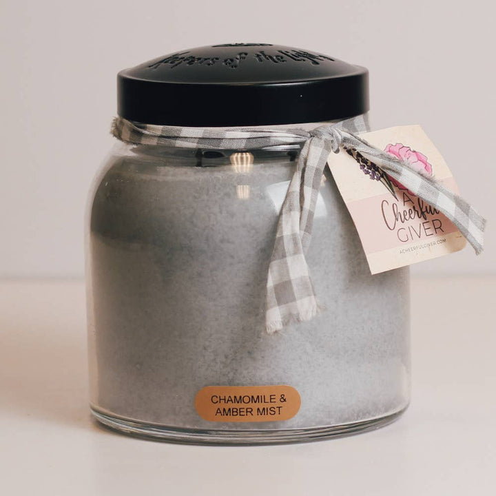 KOTL Papa Candle (34oz.) - Chamomile & Amber Mist