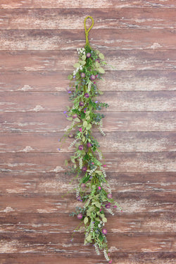 Wildflower Bouquet 4ft Garland