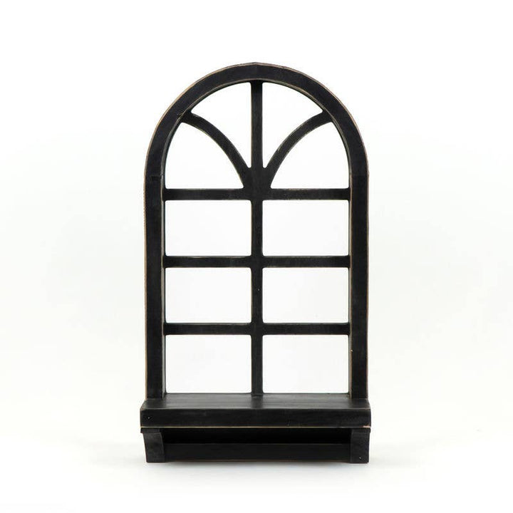 15821 - 10x17x4 wood frame w/shwlf (WINDOW)  ACCESSORIES