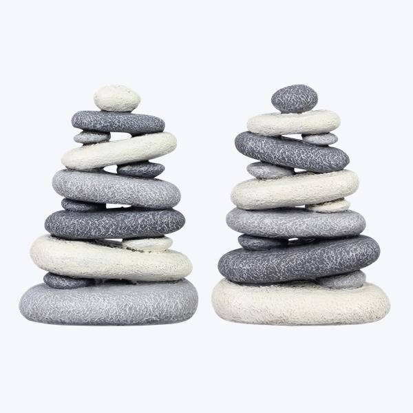 Resin Stacked Rocks