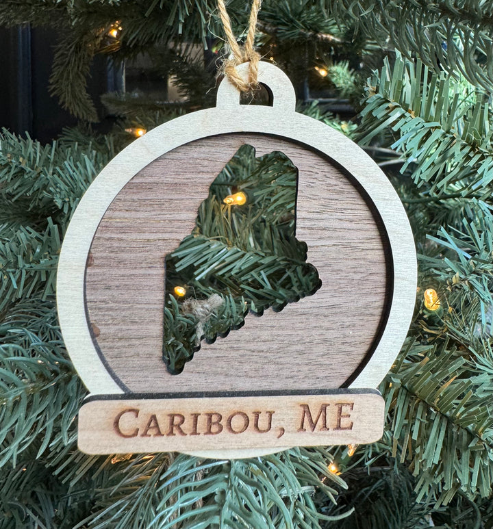 Personalized Hometown Ornament