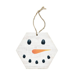 Honeycomb Ornaments - Snowman