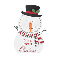 Christmas Snowman Table Advent Calendar