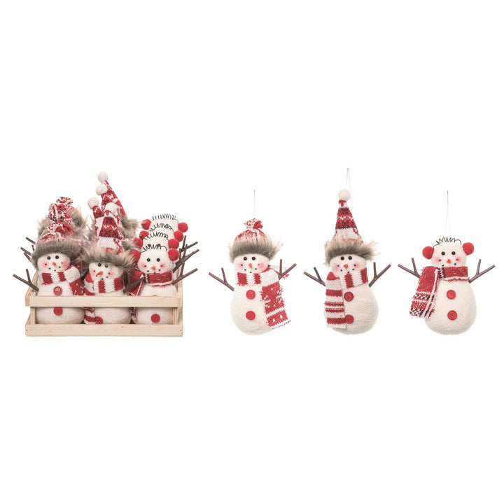 Christmas Mini Plush Snowman