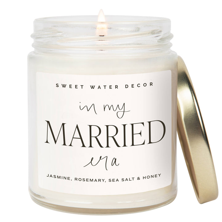 In My Married Era 9 oz Soy Candle - Home Decor & Gifts