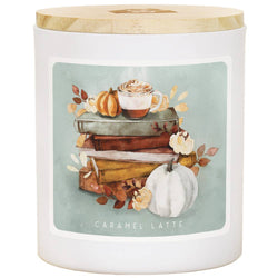 Fall Books Coffee - LAT - Candles