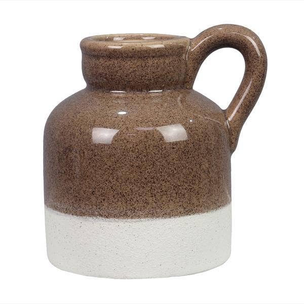 Stoneware Brown Vase General Gifts