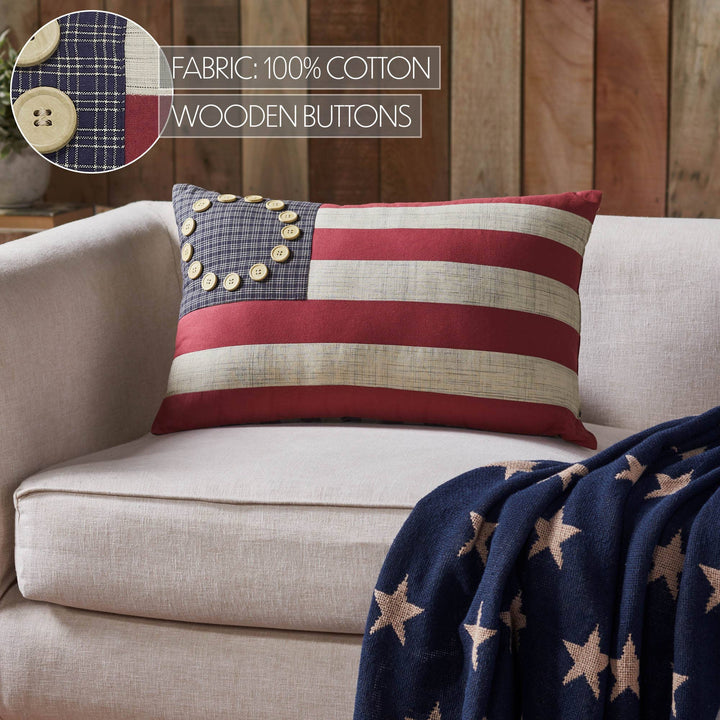 My Country Flag Pillow 14x22