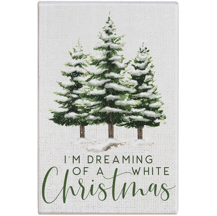 White Christmas - Small Talk Rectangle