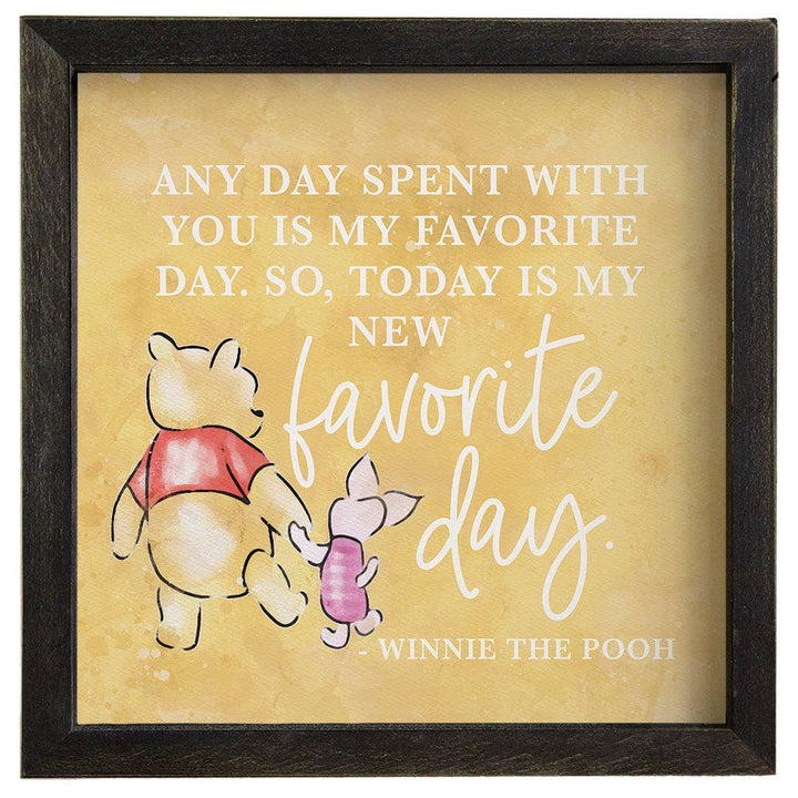 Favorite Day Pooh - Rustic Frames: 10