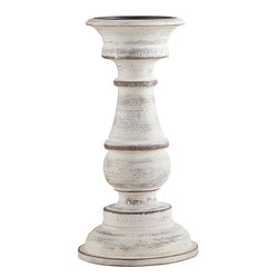 White Candle Holder - Medium