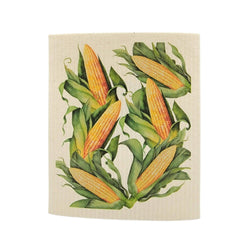 Summer Sweet Corn Swedish Dishcloth - Kitchen Dish Cloth