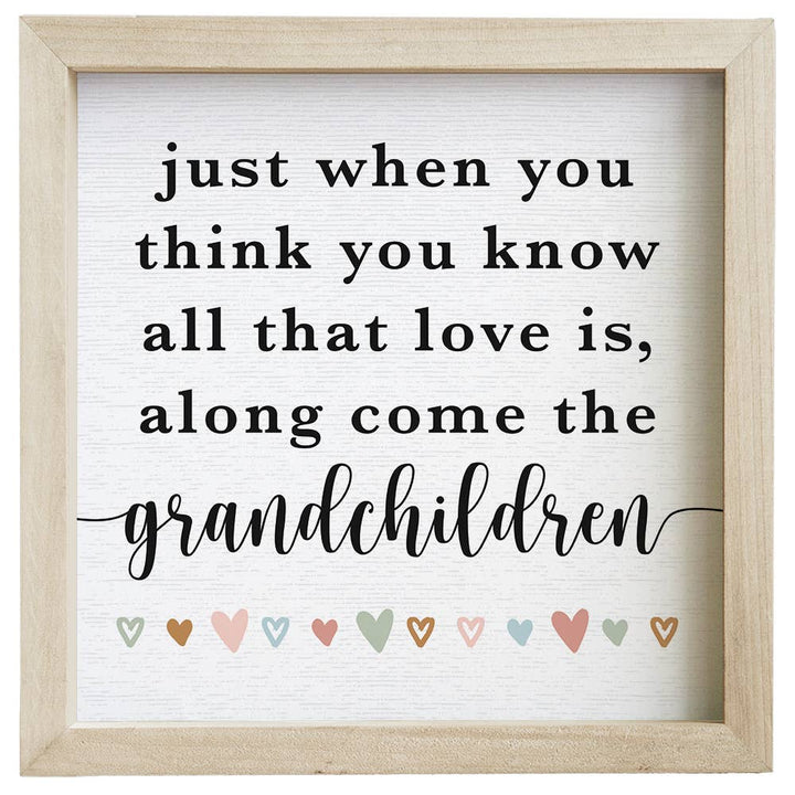 Along Come Grandchildren - Rustic Frames: 10