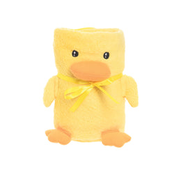 Easter Duck Yellow Blanket