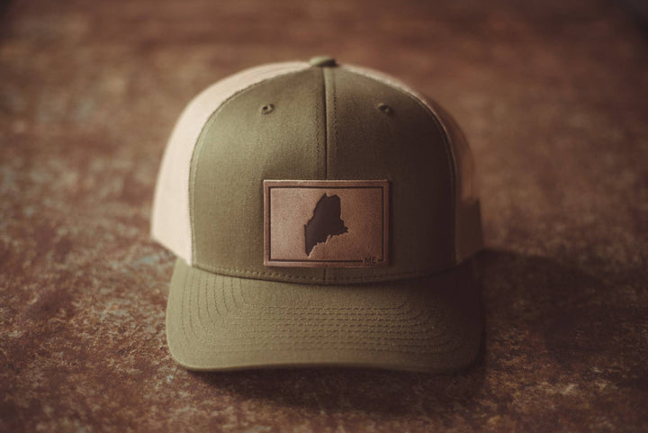 Maine State Hat - Moss Green