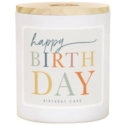 Happy Birthday Colorful - BIR - Candles