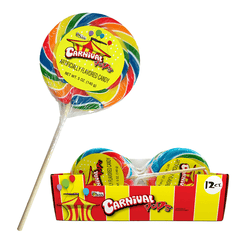 Carnival Lollipops, 4.25oz Pops