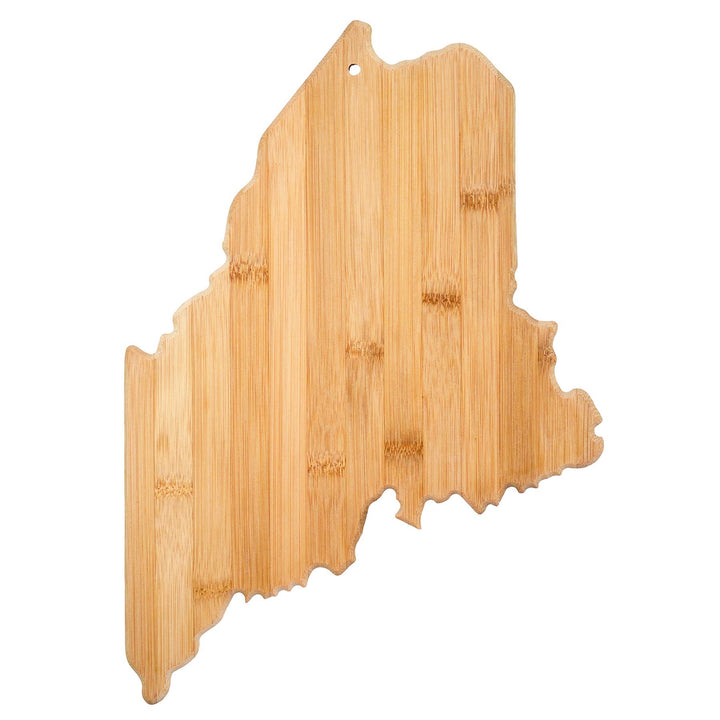 Maine State-Shaped Bamboo Serving & Cutting Board