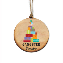Gangster Wrapper Holiday Ornaments - Christmas Décor