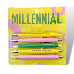 Millennial Pen Set (funny)