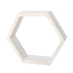 Lifestyle Collection - White Honeycomb Shelf