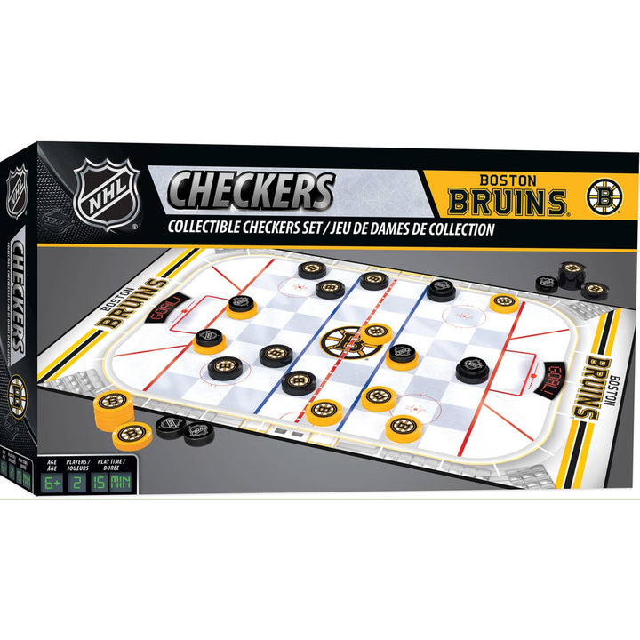 Boston Bruins NHL Checkers