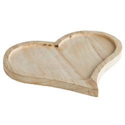 Wooden Heart Tray