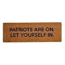 Patriots Are On Door Mat